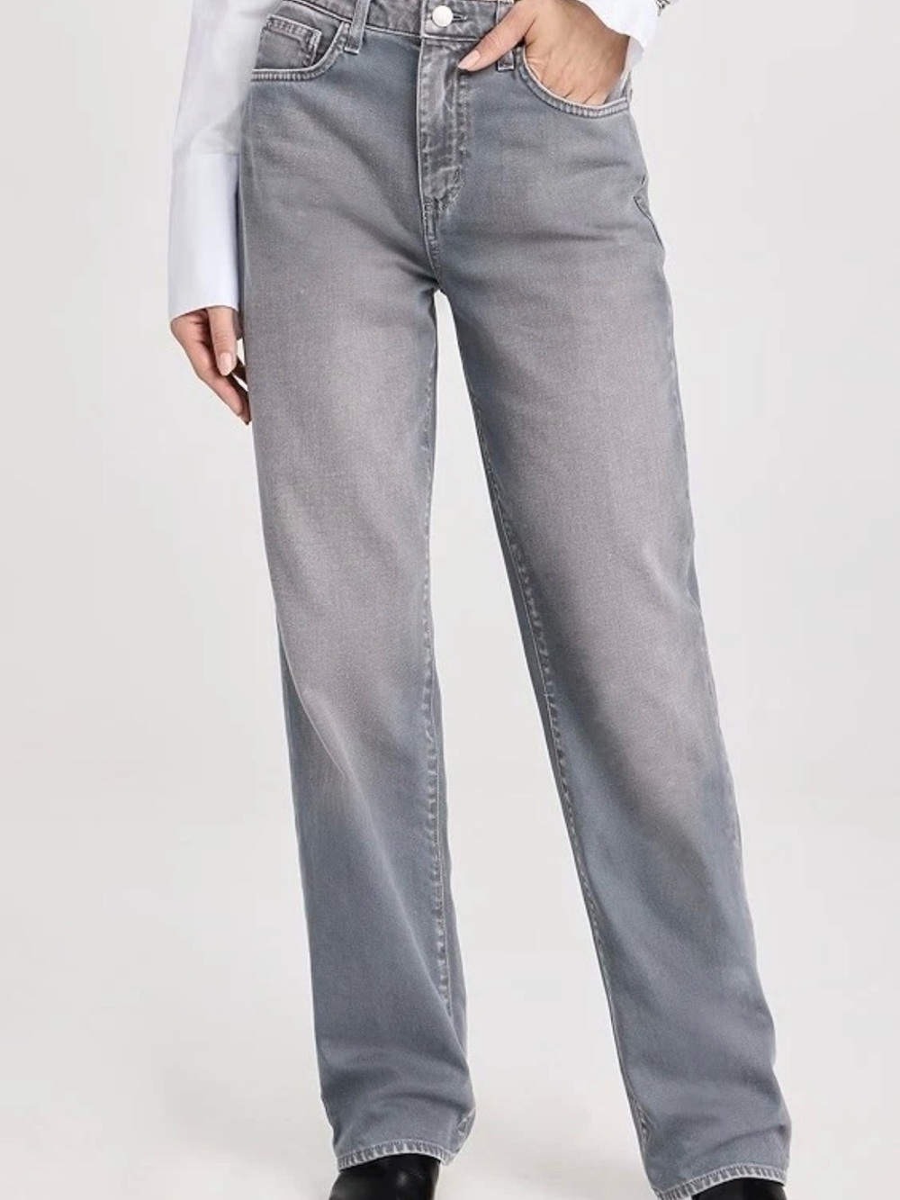 L’agence Jones High Waist Stovepipe Straight Leg Jeans 26
